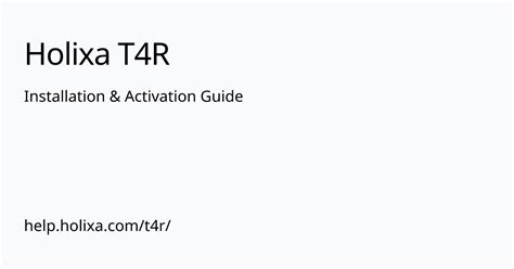 holixa login|Installation & Activation Guide 